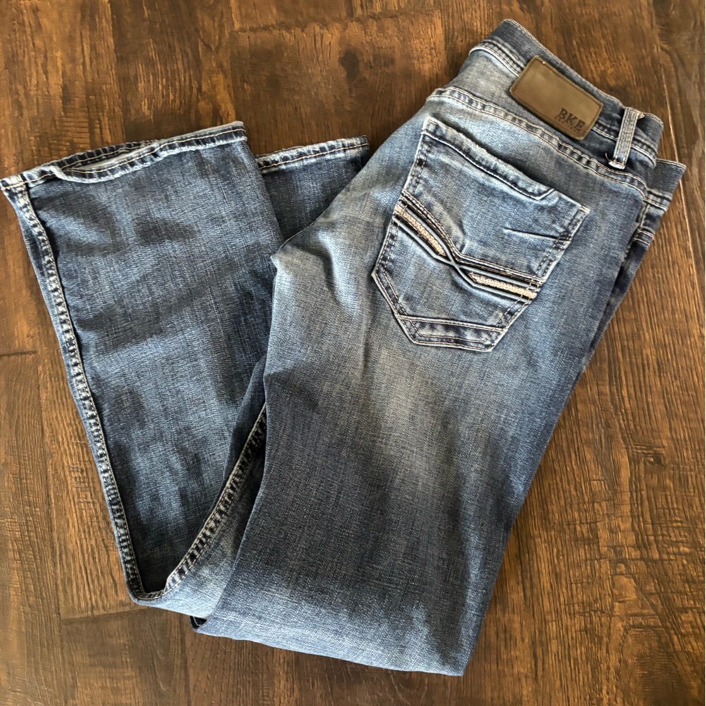 BKE Relaxed Fit Light Blue